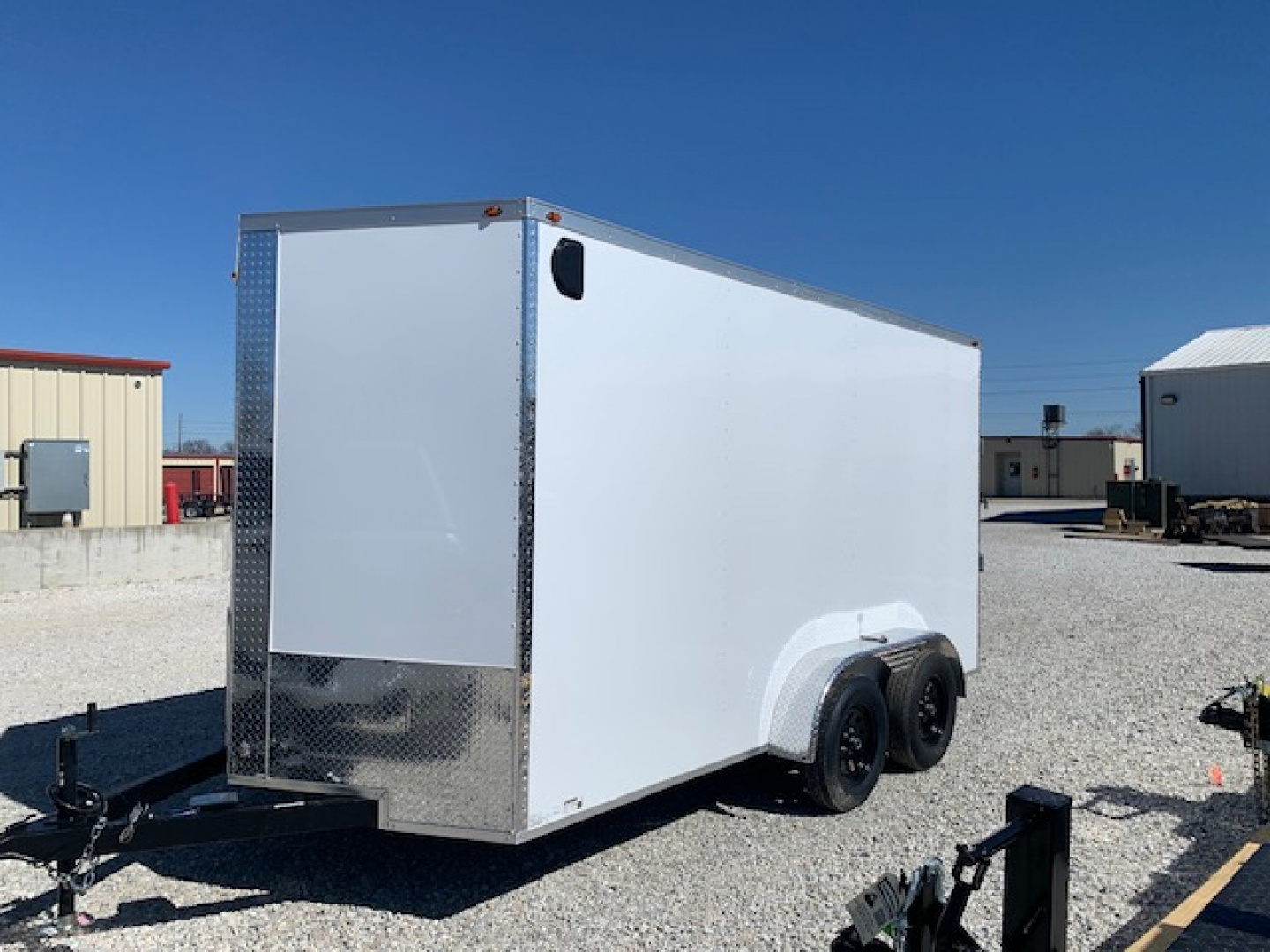 New 2026 Mammoth 7x14 TA, 7' interior height, 3.5k axles, .080 polycore Cargo / Enclosed Trailer