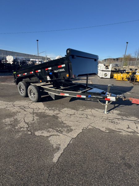 New 2026 Load Trail DE72X12 Dump Trailer Ramps & Tarp