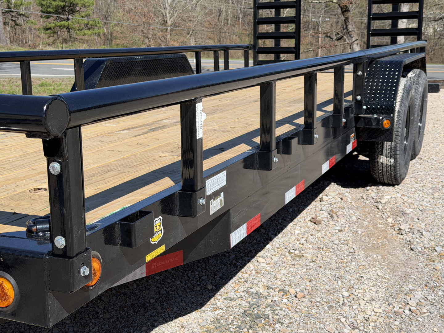 New 2026 Load Trail 83X22 CS 14K GVWR PIPE TOP STANDUP RAMPS Equipment Trailer