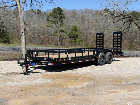 New 2026 Load Trail 83X22 CS 14K GVWR PIPE TOP STANDUP RAMPS Equipment Trailer