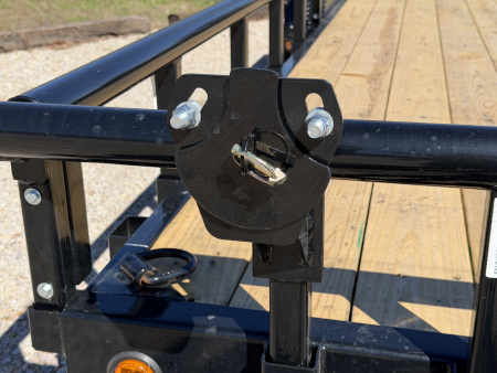 New 2026 Load Trail 83X22 CS 14K GVWR PIPE TOP STANDUP RAMPS Equipment Trailer