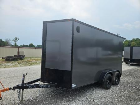 New 2026 Mammoth 7x14 TA, 7' interior height, 35k axles, .080 polycore Cargo / Enclosed Trailer
