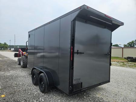 New 2026 Mammoth 7x14 TA, 7' interior height, 35k axles, .080 polycore Cargo / Enclosed Trailer