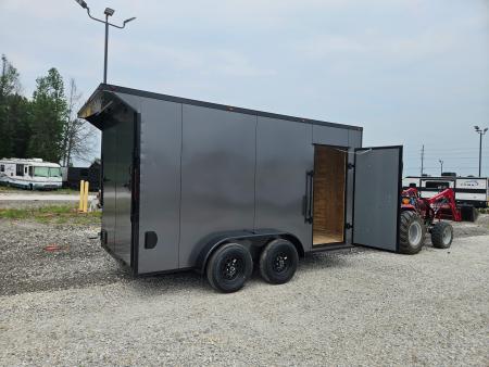 New 2026 Mammoth 7x14 TA, 7' interior height, 35k axles, .080 polycore Cargo / Enclosed Trailer