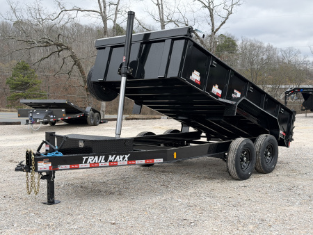 New 2025 Trail Maxx 83X14 2' SIDE 14K GVWR Dump Trailer