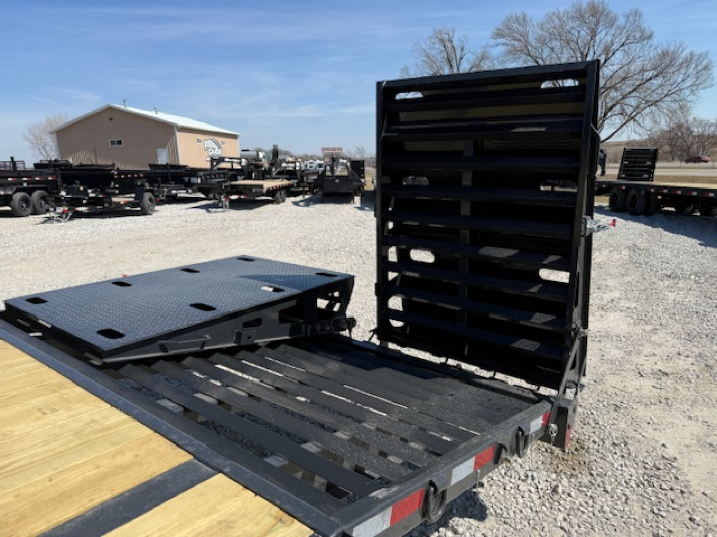 New 2026 Hillcrest 102"x35'+5' 15.9k Gooseneck Hotshot Deckover Trailer