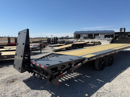 New 2026 Hillcrest 102"x35'+5' 15.9k Gooseneck Hotshot Deckover Trailer