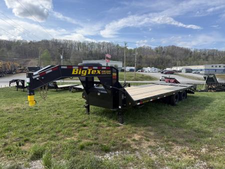 New 2026 Big Tex Trailers 22GN-20+5 MEGA Equipment Trailer