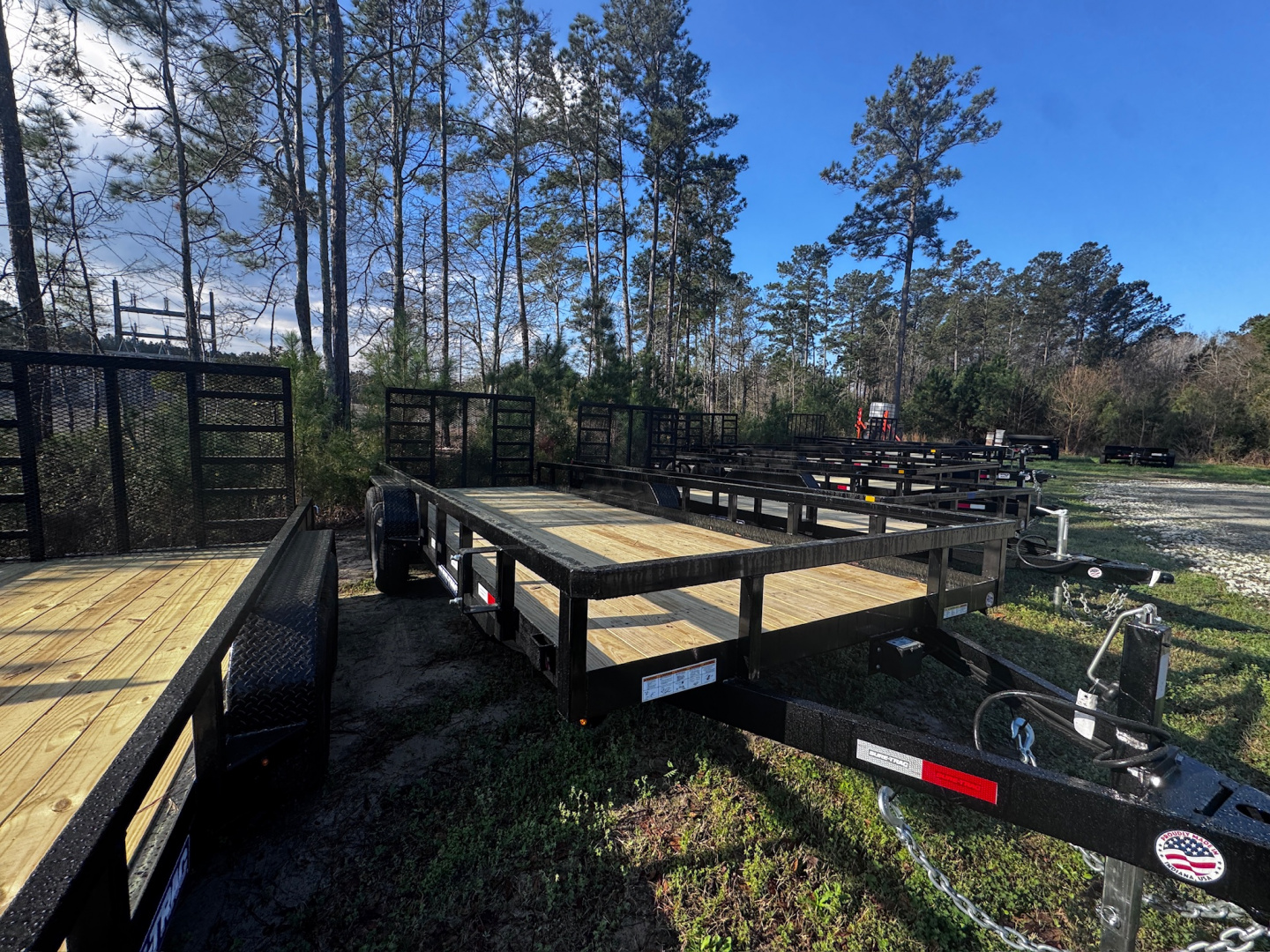 New 2026 Sure-Trac 7x20 10K Top Tube Utility Trailer