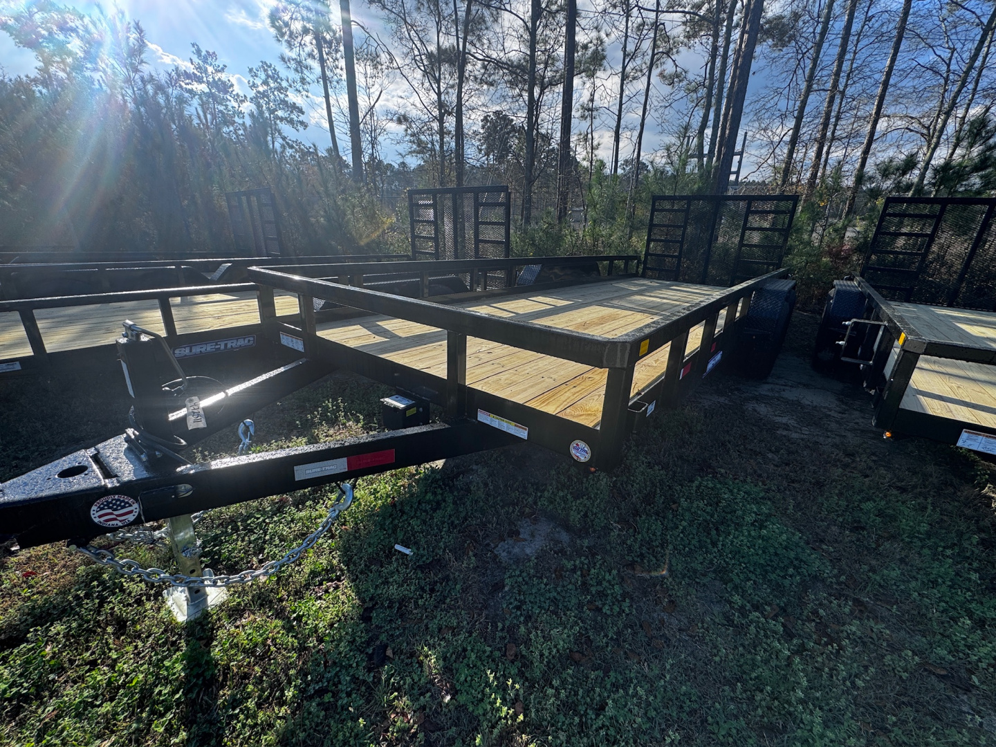 New 2026 Sure-Trac 7x20 10K Top Tube Utility Trailer