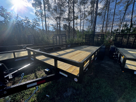 New 2026 Sure-Trac 7x20 10K Top Tube Utility Trailer