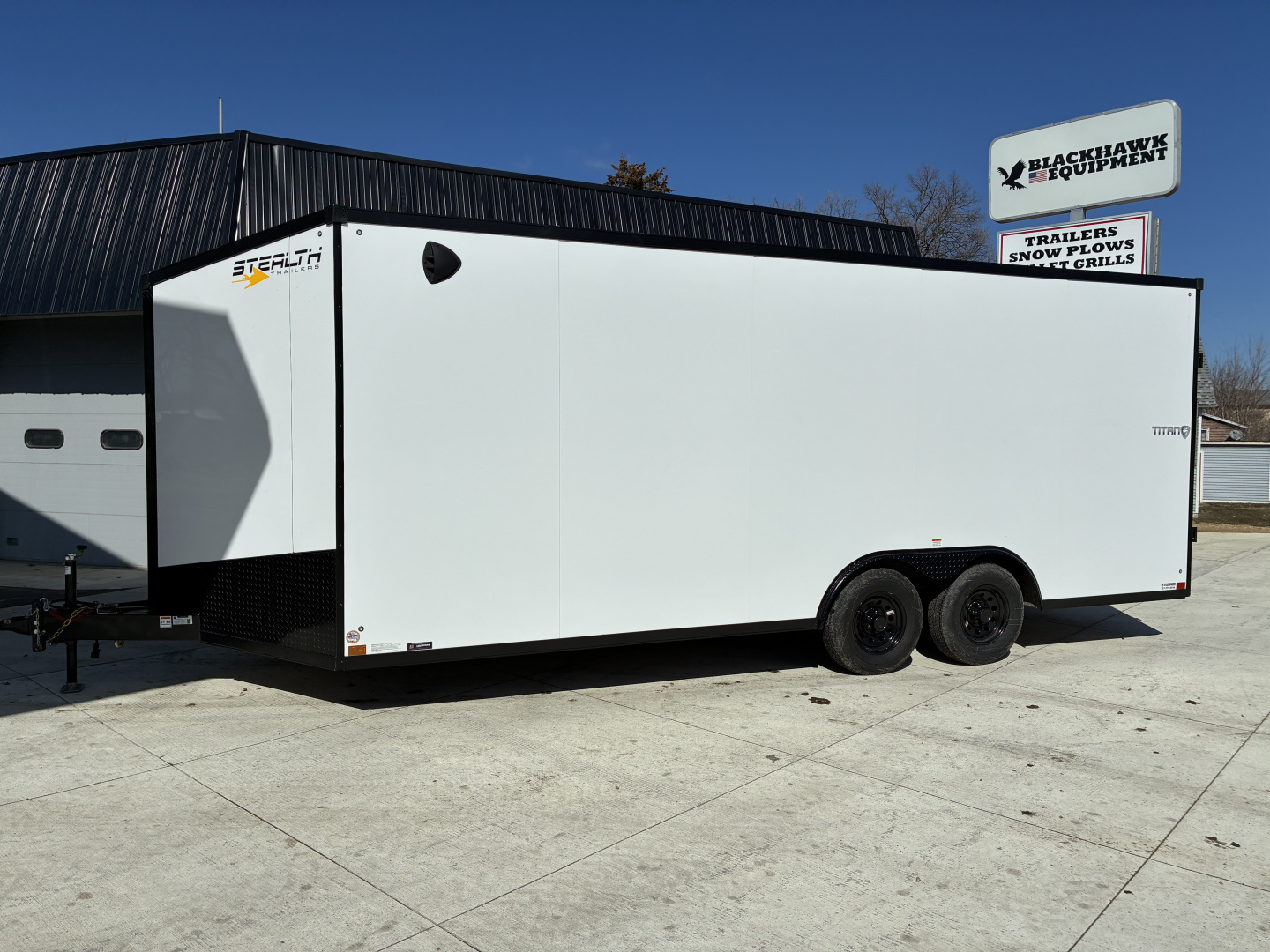 New 2026 Stealth Titan 8.5x20 Enclosed Cargo Trailer