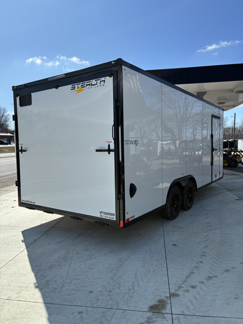 New 2026 Stealth Titan 8.5x20 Enclosed Cargo Trailer