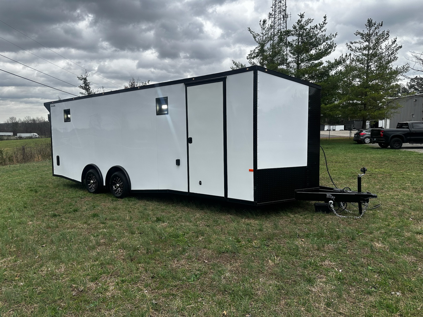 New 2026 Rock Solid Cargo 8.5x24 Interior-Race Trailer- Finished Interior- 5200lb Torsion Axle