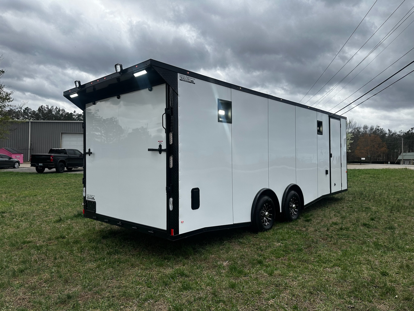 New 2026 Rock Solid Cargo 8.5x24 Interior-Race Trailer- Finished Interior- 5200lb Torsion Axle