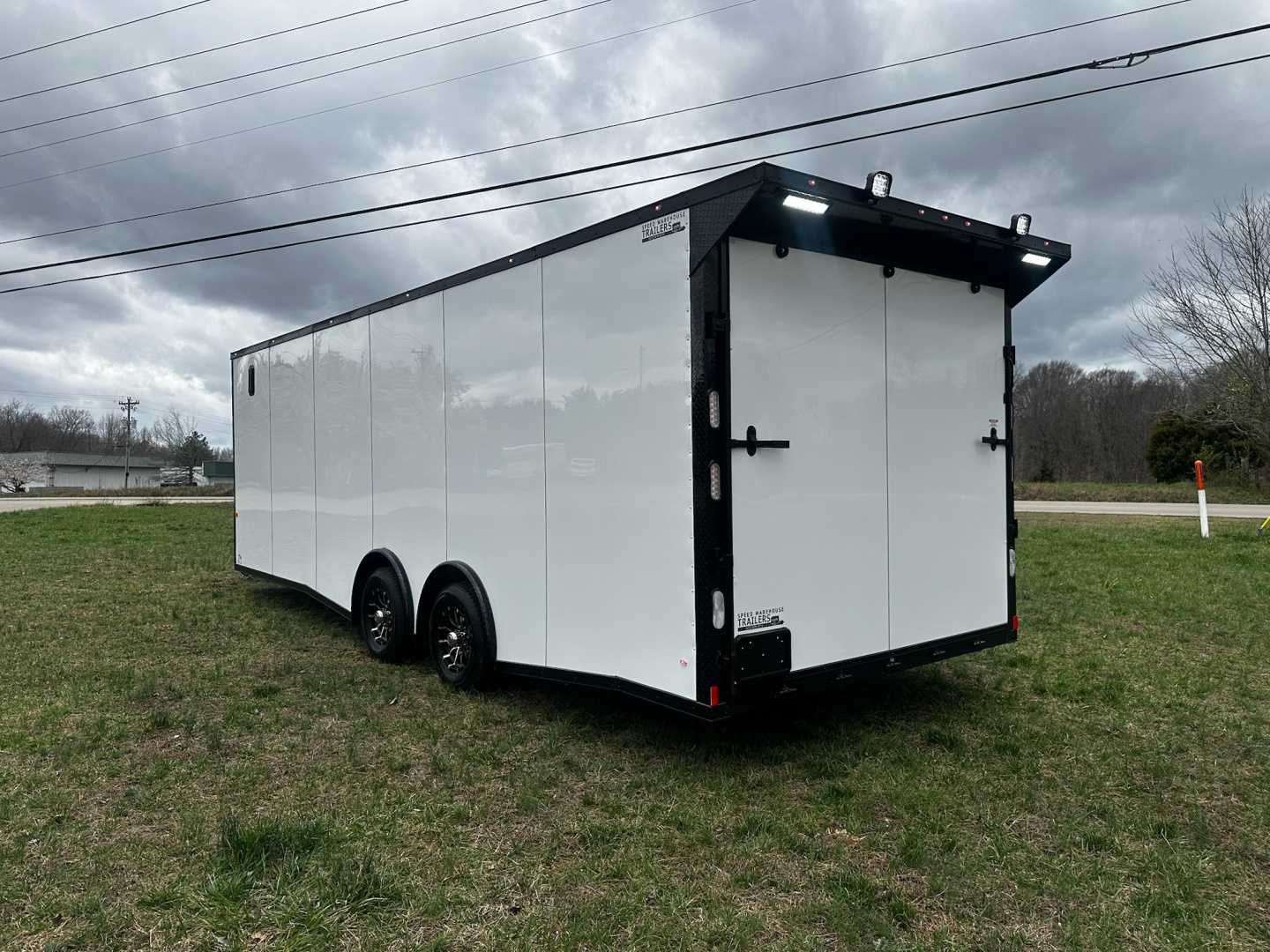 New 2026 Rock Solid Cargo 8.5x24 Interior-Race Trailer- Finished Interior- 5200lb Torsion Axle