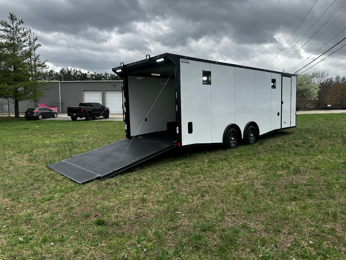 New 2026 Rock Solid Cargo 8.5x24 Interior-Race Trailer- Finished Interior- 5200lb Torsion Axle