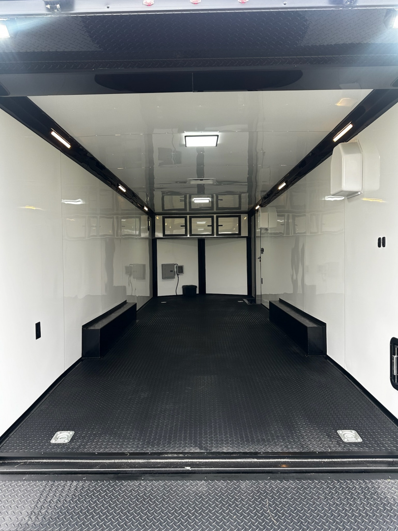 New 2026 Rock Solid Cargo 8.5x24 Interior-Race Trailer- Finished Interior- 5200lb Torsion Axle