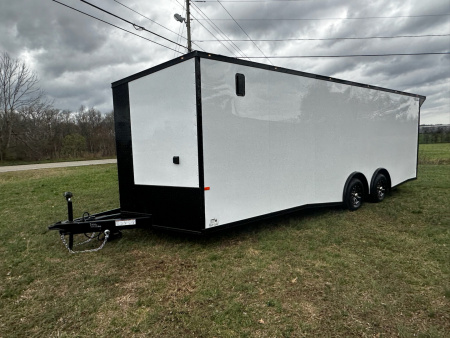 New 2026 Rock Solid Cargo 8.5x24 Interior-Race Trailer- Finished Interior- 5200lb Torsion Axle
