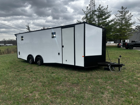 New 2026 Rock Solid Cargo 8.5x24 Interior-Race Trailer- Finished Interior- 5200lb Torsion Axle