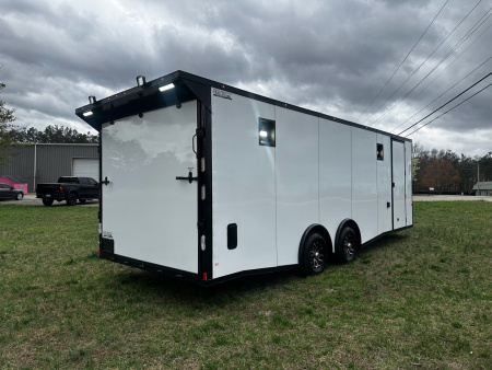 New 2026 Rock Solid Cargo 8.5x24 Interior-Race Trailer- Finished Interior- 5200lb Torsion Axle