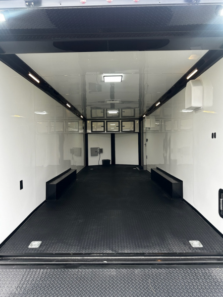 New 2026 Rock Solid Cargo 8.5x24 Interior-Race Trailer- Finished Interior- 5200lb Torsion Axle