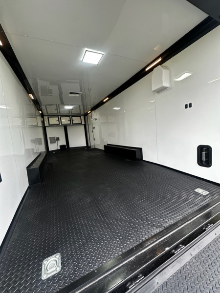New 2026 Rock Solid Cargo 8.5x24 Interior-Race Trailer- Finished Interior- 5200lb Torsion Axle