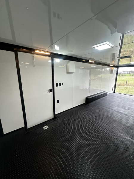 New 2026 Rock Solid Cargo 8.5x24 Interior-Race Trailer- Finished Interior- 5200lb Torsion Axle