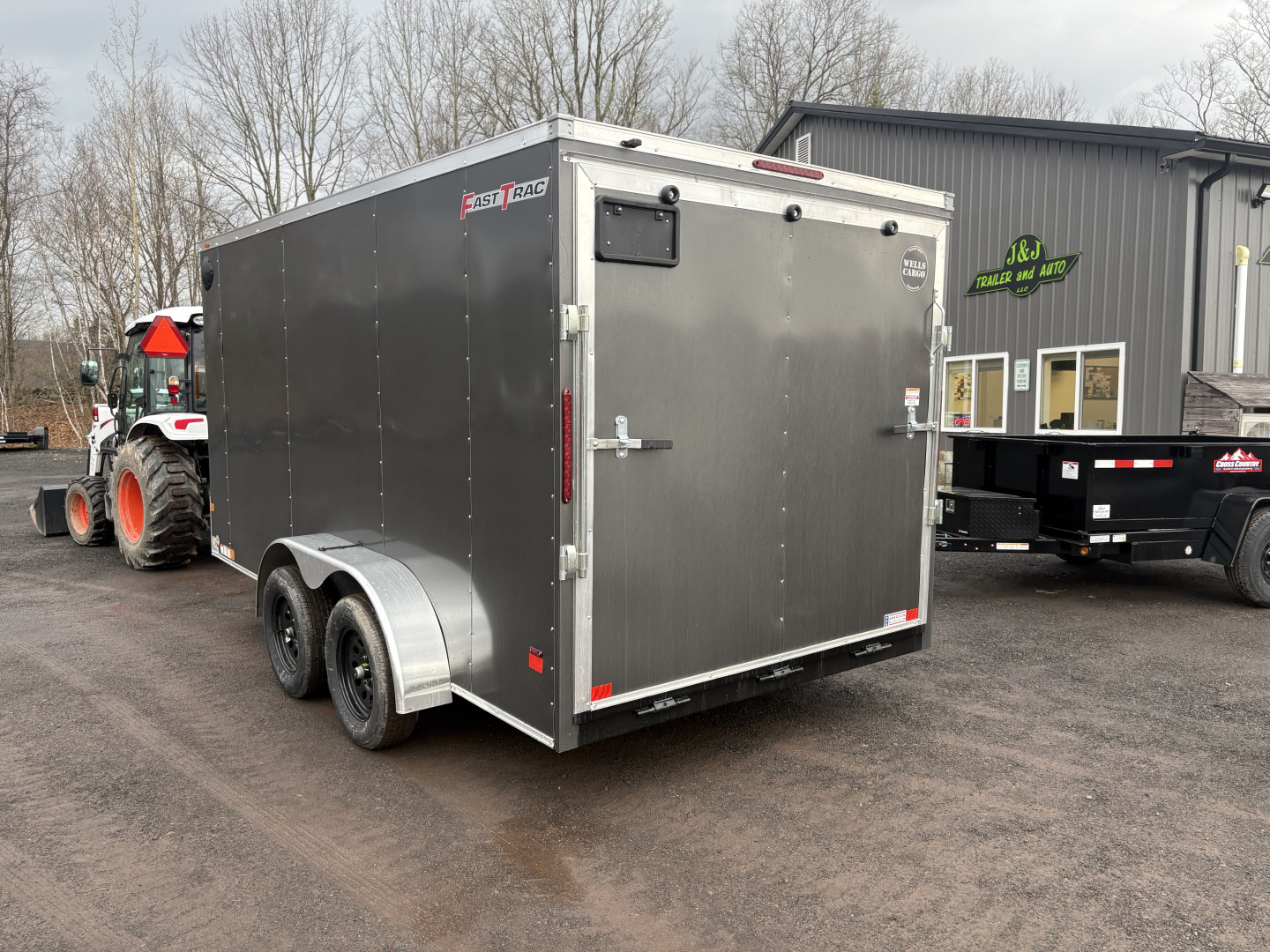 New 2026 Wells Cargo 7x14 6'6"Interior Height Fasttrac Cargo / Enclosed Trailer