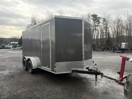 New 2026 Wells Cargo 7x14 6'6"Interior Height Fasttrac Cargo / Enclosed Trailer