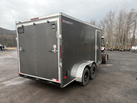 New 2026 Wells Cargo 7x14 6'6"Interior Height Fasttrac Cargo / Enclosed Trailer