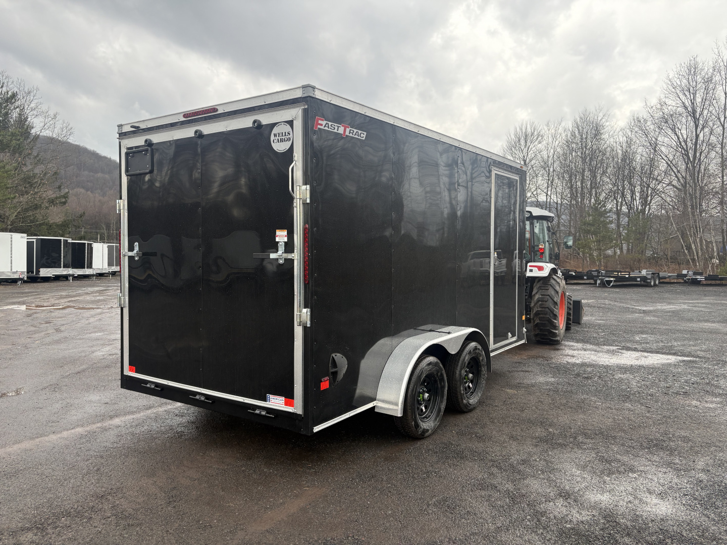 New 2026 Wells Cargo 7x14 7'Interior Height Fasttrac Cargo / Enclosed Trailer