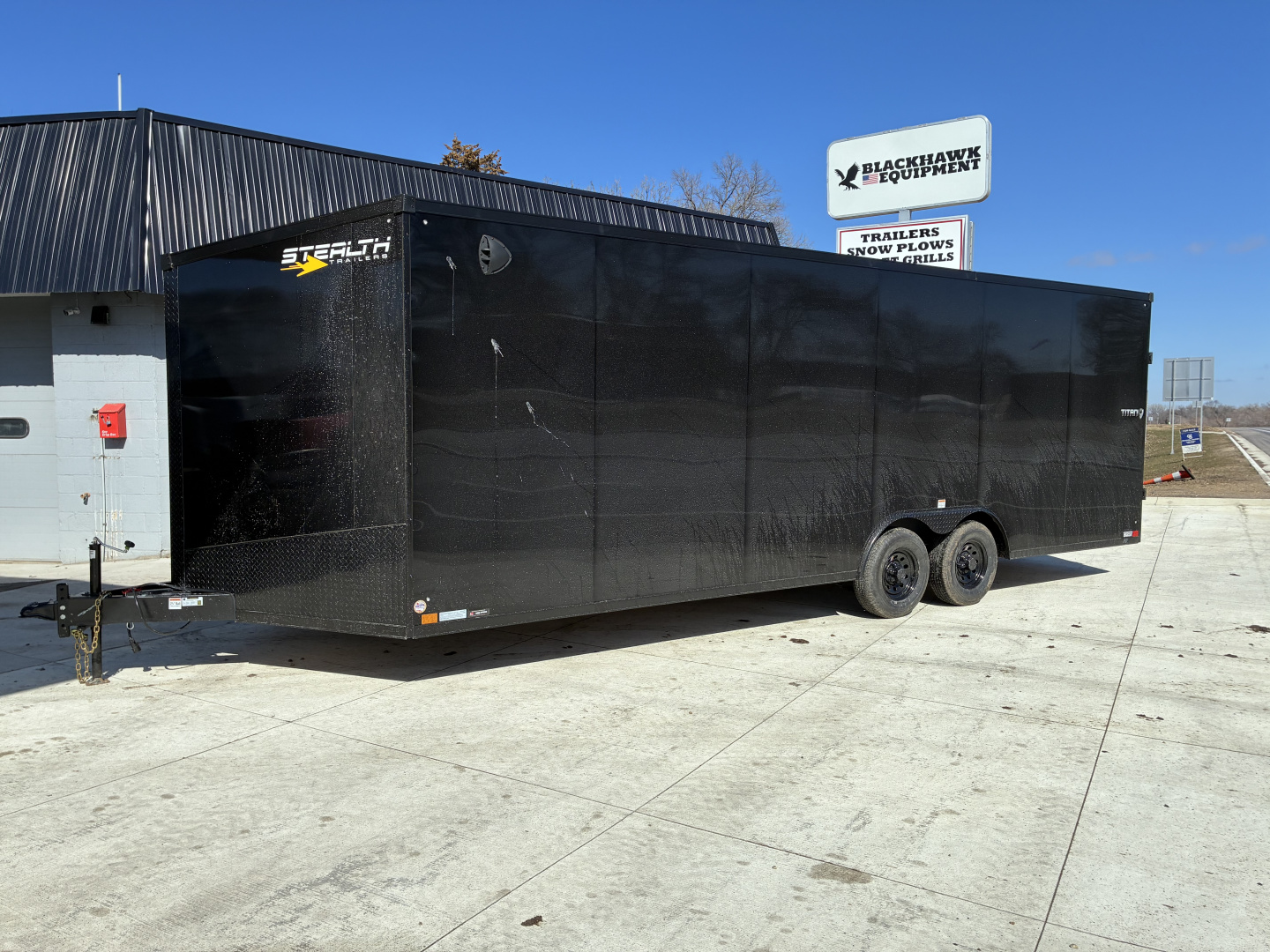 New 2026 Stealth Titan 8.5x24 Titan Enclosed Cargo Trailer
