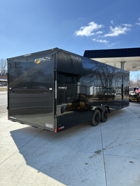 New 2026 Stealth Titan 8.5x24 Titan Enclosed Cargo Trailer