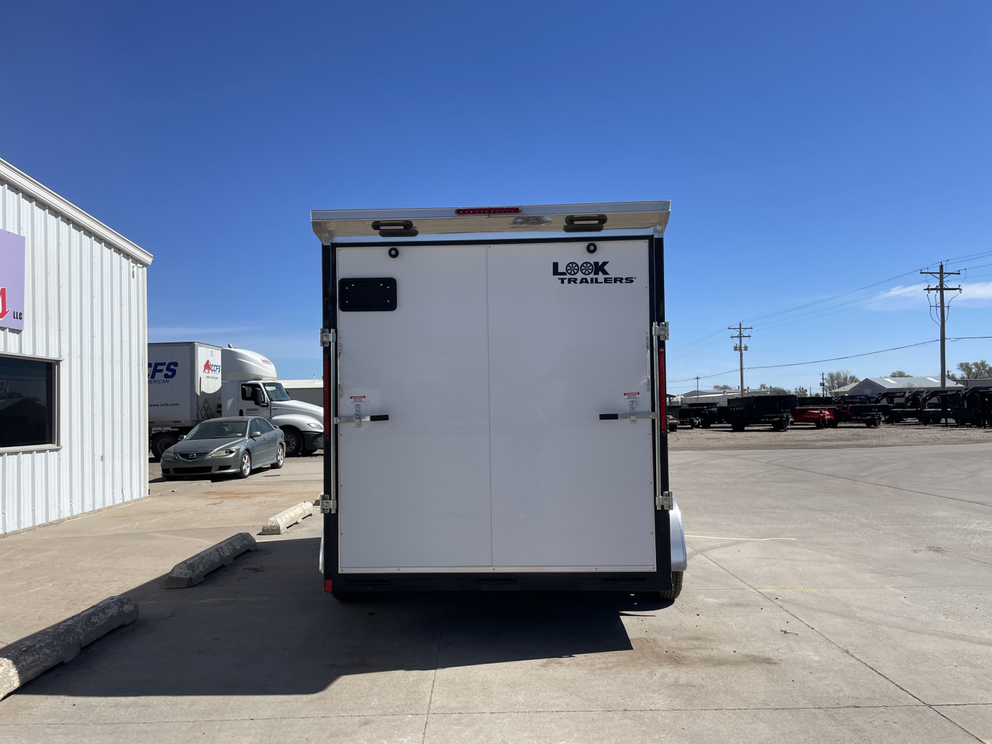 New 2026 Look Trailers 7' x 14' Enclosed Trailer Cargo / Enclosed Trailer