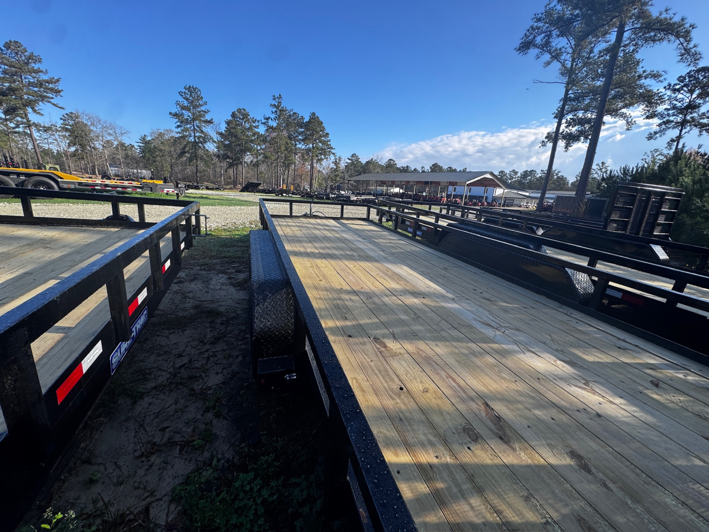 New 2026 Sure-Trac 7X18 TUBE TOP UTILITY 7K trailer