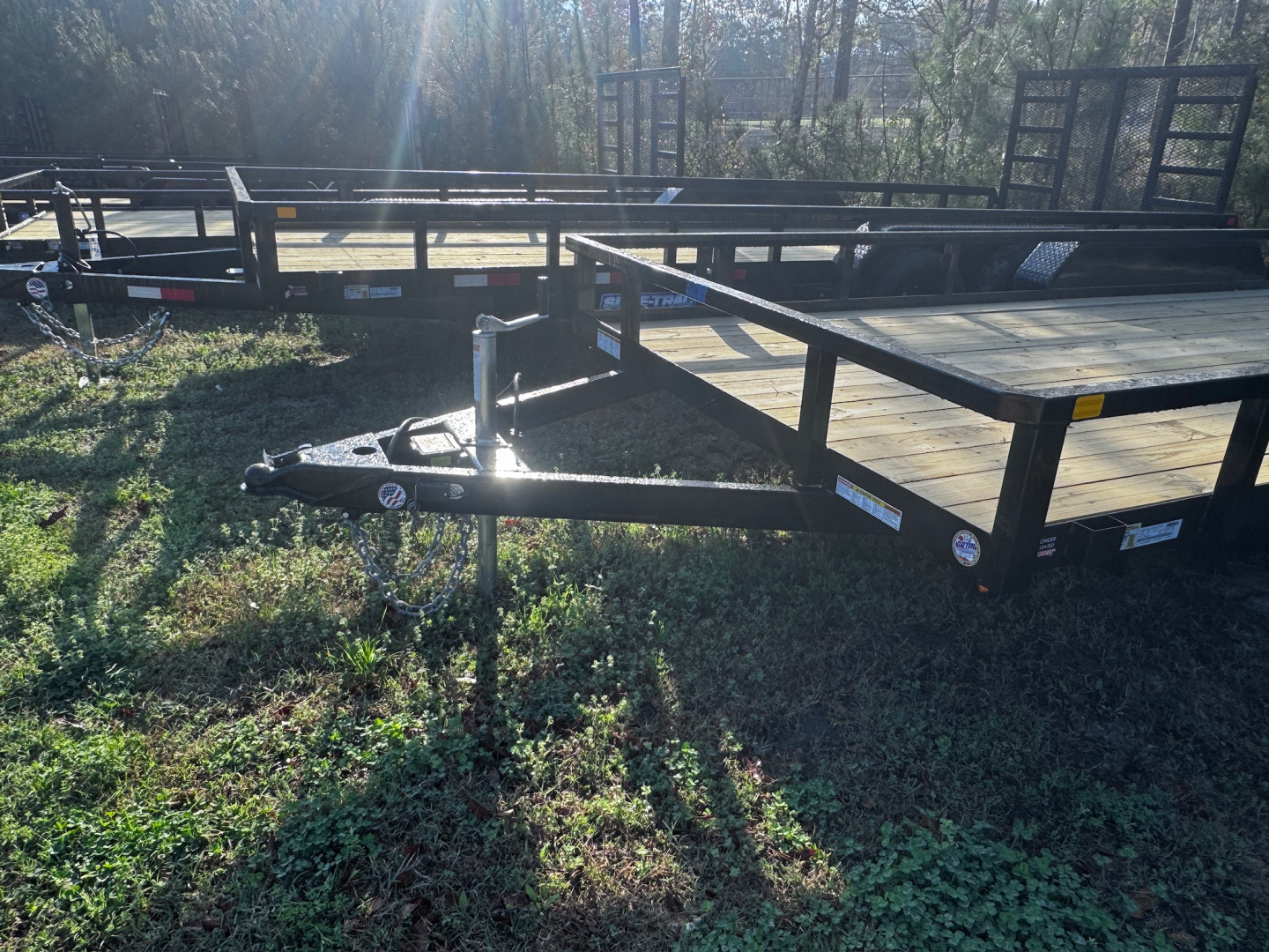 New 2026 Sure-Trac 7X18 TUBE TOP UTILITY 7K trailer