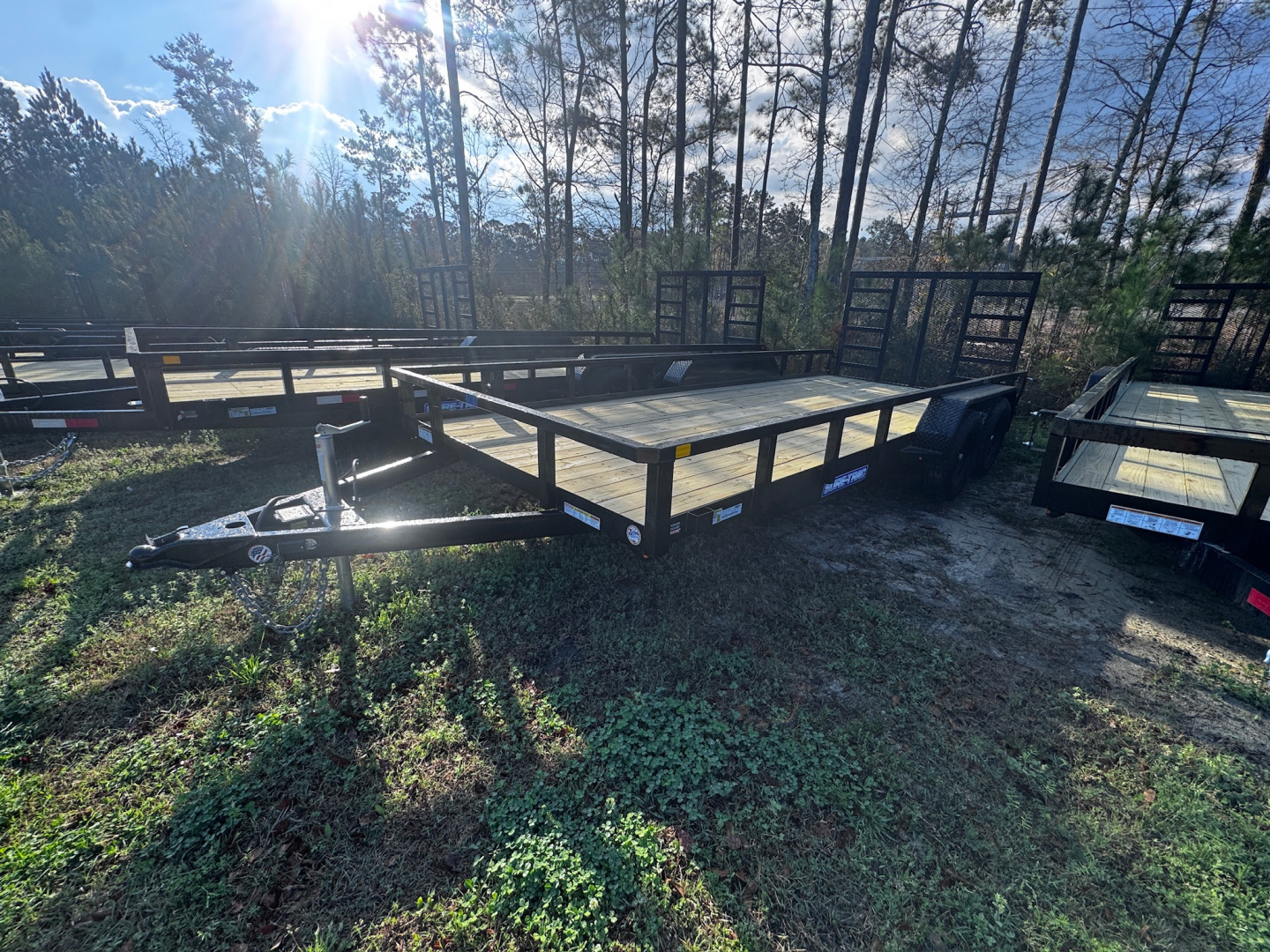 New 2026 Sure-Trac 7X18 TUBE TOP UTILITY 7K trailer