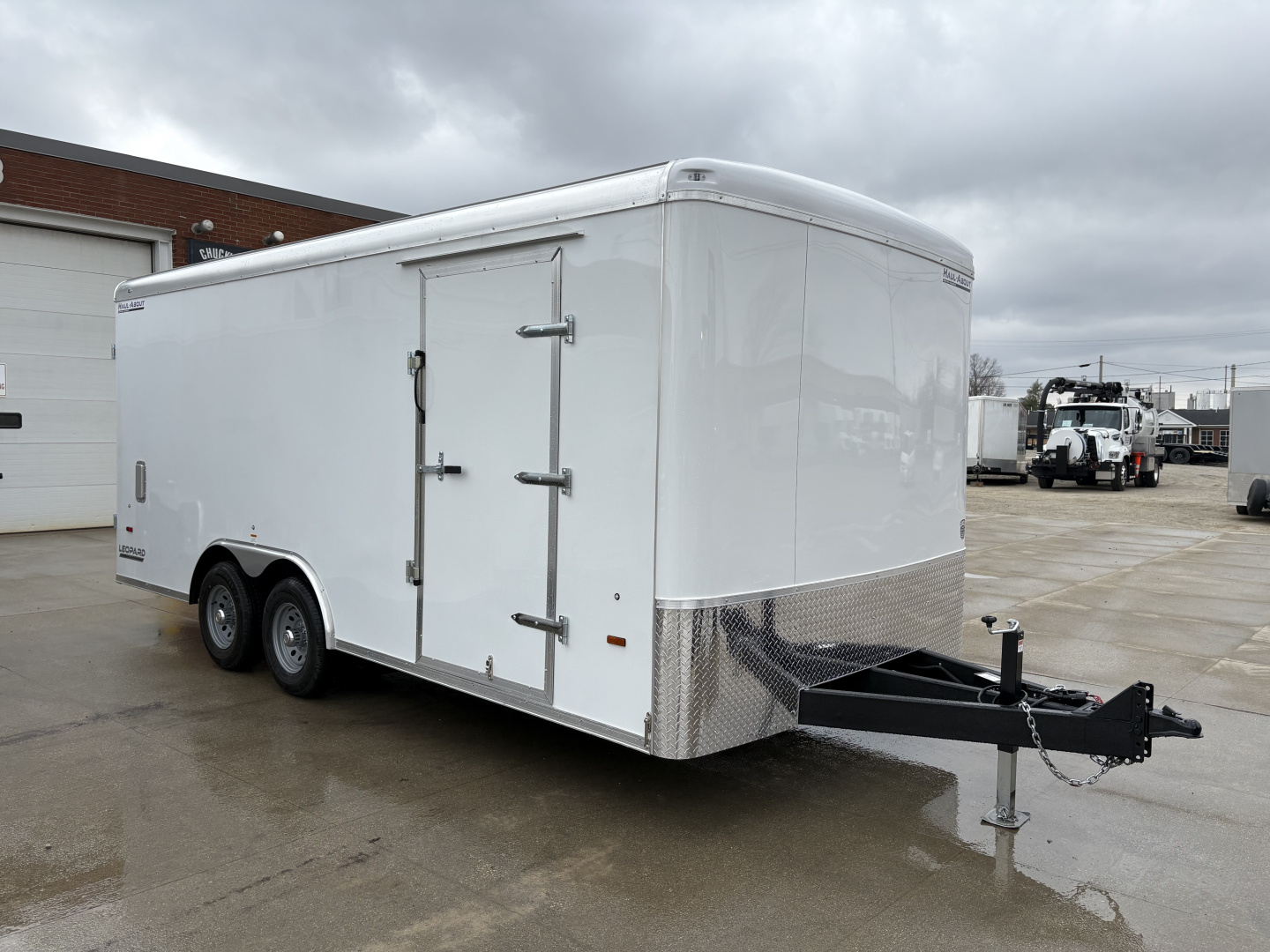 New 2026 Haul About Trailers 8.5'X18' LEOPARD W/LANDSCAPE PACKAGE Cargo / Enclosed Trailer