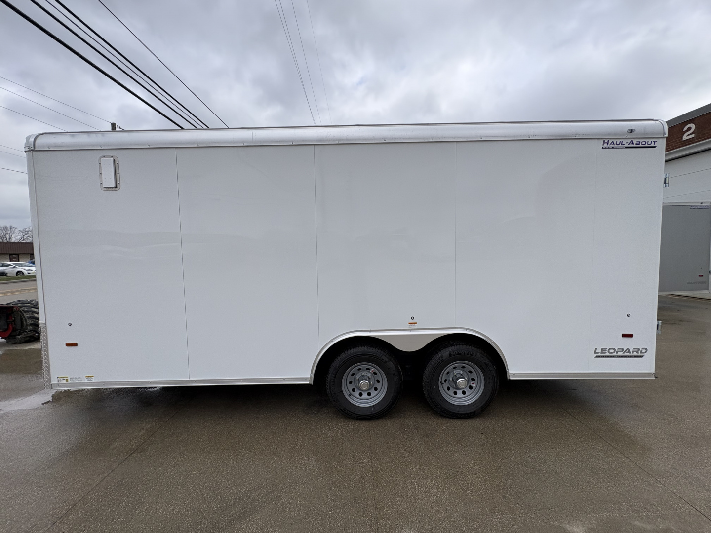 New 2026 Haul About Trailers 8.5'X18' LEOPARD W/LANDSCAPE PACKAGE Cargo / Enclosed Trailer