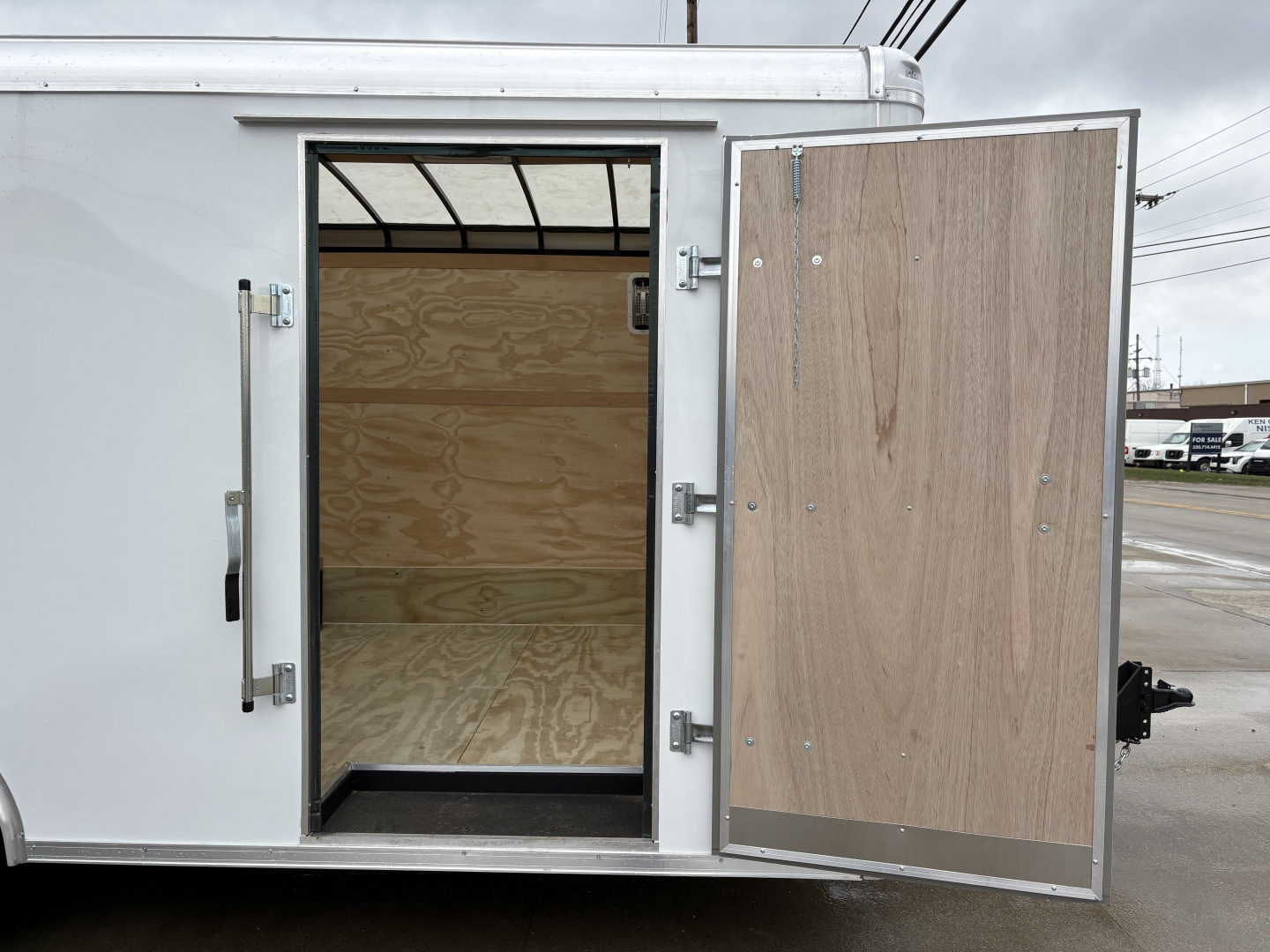 New 2026 Haul About Trailers 8.5'X18' LEOPARD W/LANDSCAPE PACKAGE Cargo / Enclosed Trailer