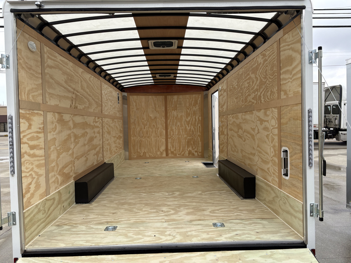 New 2026 Haul About Trailers 8.5'X18' LEOPARD W/LANDSCAPE PACKAGE Cargo / Enclosed Trailer