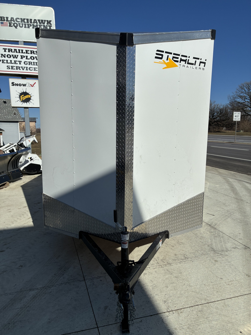 New 2026 Stealth 6x12 BARN DOOR Enclosed Cargo Trailer