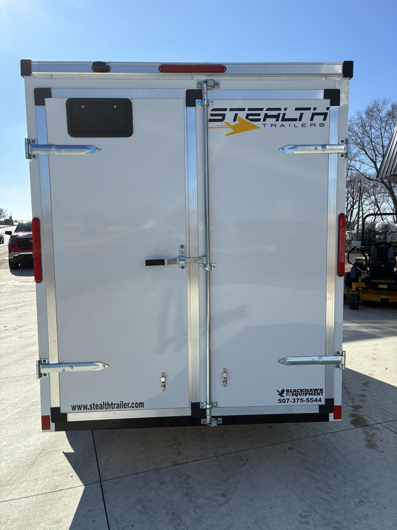 New 2026 Stealth 6x12 BARN DOOR Enclosed Cargo Trailer