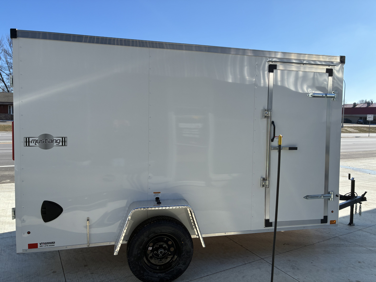 New 2026 Stealth 6x12 BARN DOOR Enclosed Cargo Trailer