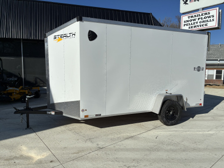 New 2026 Stealth 6x12 BARN DOOR Enclosed Cargo Trailer