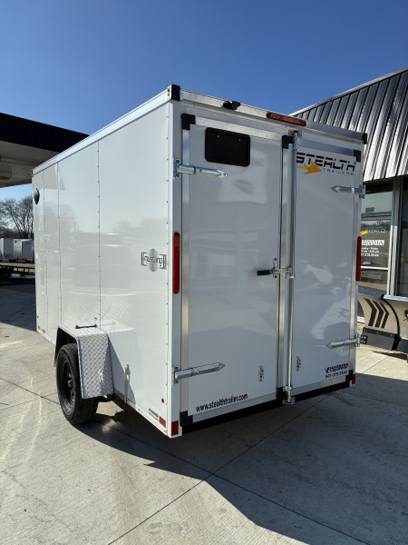 New 2026 Stealth 6x12 BARN DOOR Enclosed Cargo Trailer