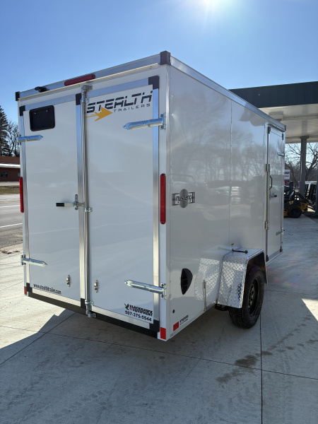 New 2026 Stealth 6x12 BARN DOOR Enclosed Cargo Trailer