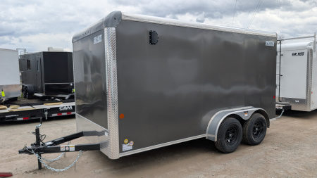 New 2026 Car Mate 7x14 HD Sportster Cargo Trailer w/ Ramp