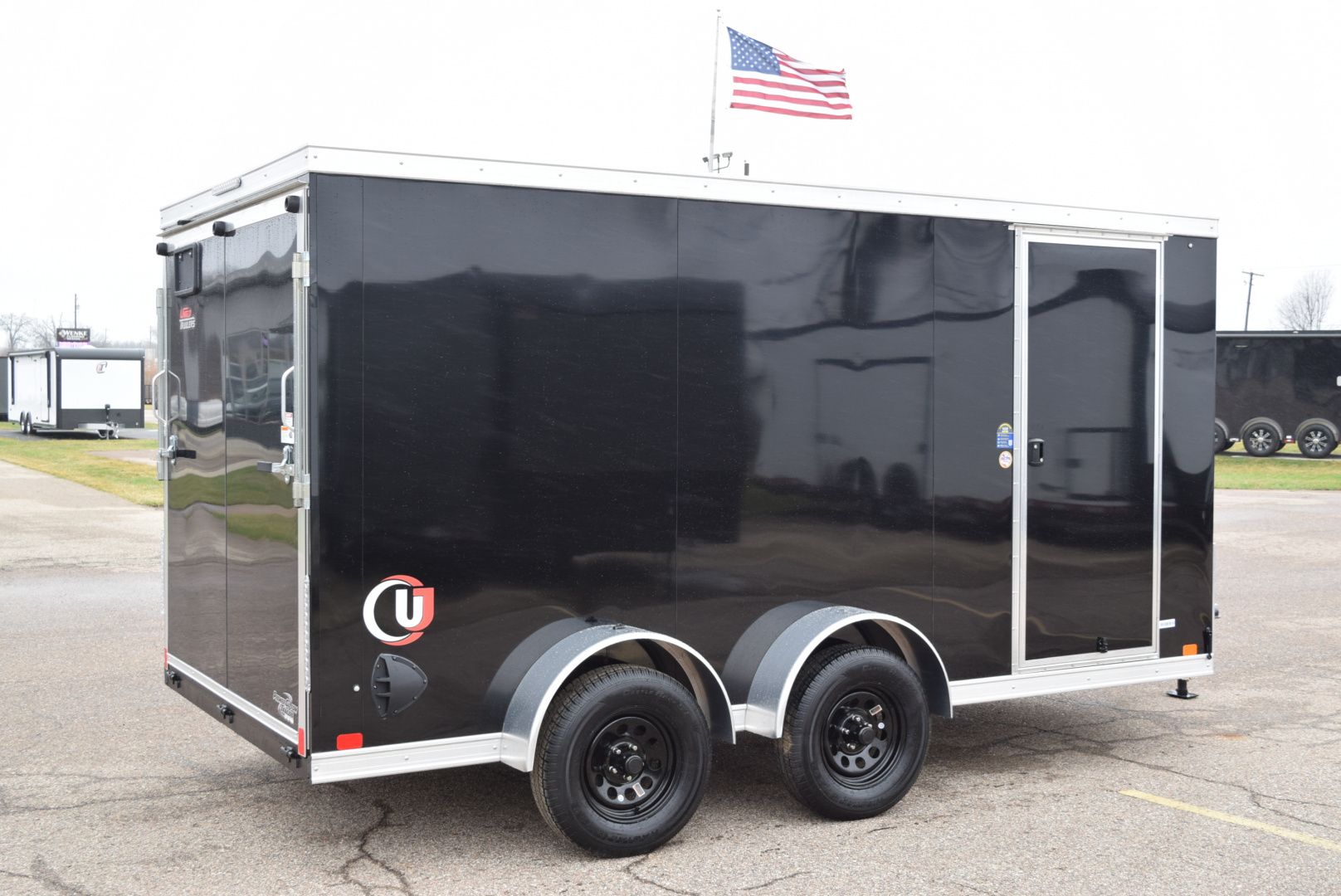 New 2026 United Trailers UJ-S 7x14 Cargo / Enclosed Trailer